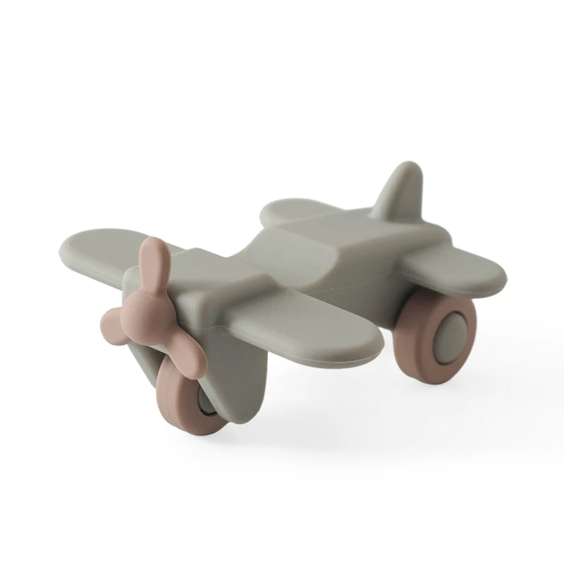Voiture Montessori en Silicone – Jouet d'Éveil Sensoriel pour Bébé