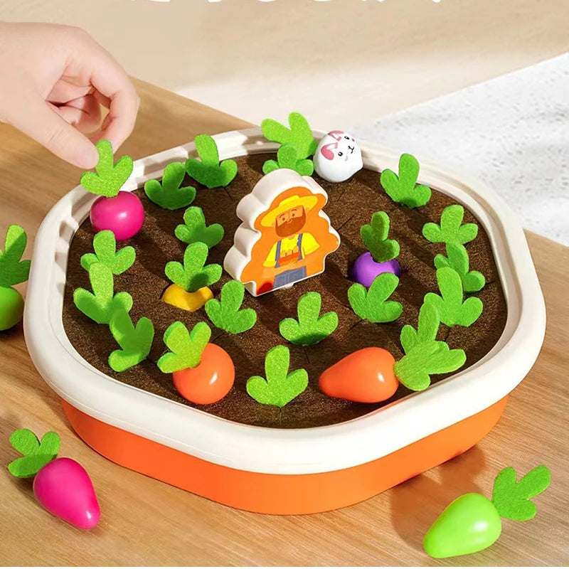 Jeu Montessori Récolte de Carottes – Tri & Apprentissage
