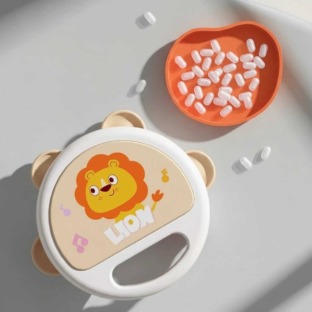 Tambourin pour Bébé et Enfant – Jouet Musical d'Éveil | Instrument de Percussion Ludique