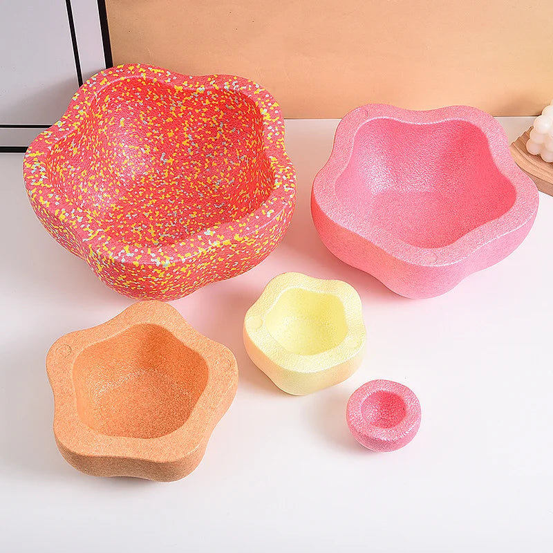 Pierres d'Équilibre Montessori pour Enfants