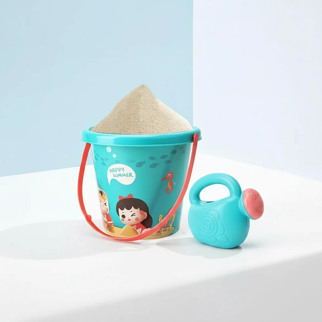 Kit de Jouets de Plage 18 Pièces pour Enfants – Seau, Pelle, Moules &amp; Accessoires | L'Indispensable des Vacances d'Été