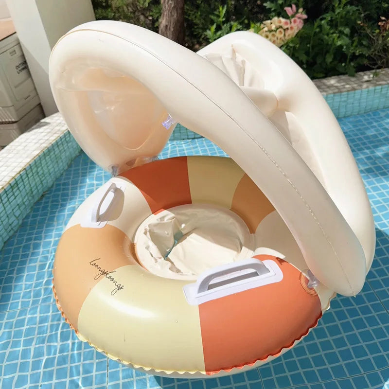 Bouée Gonflable Enfant – Siège Flottant pour Piscine &amp; Plage | L'Été en Toute Bonne Humeur