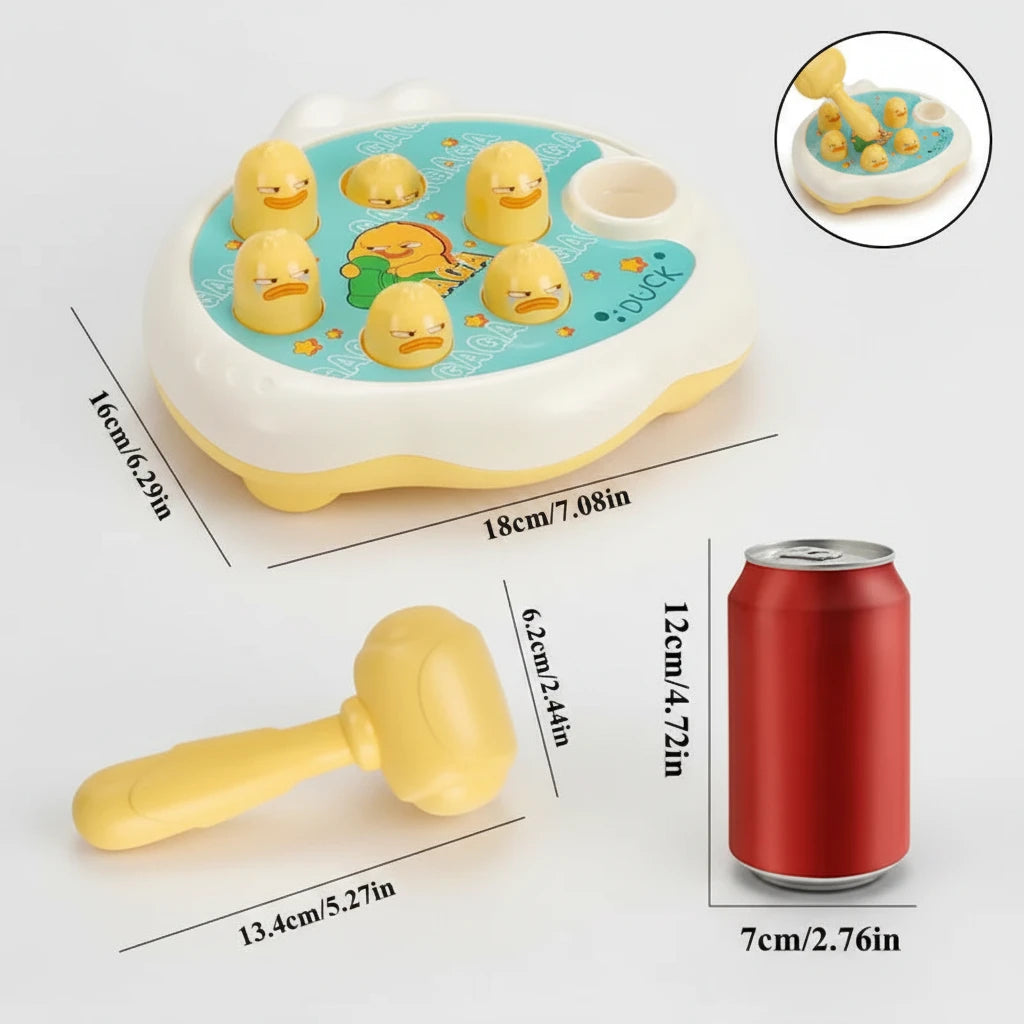 Jouet Montessori à Marteler en Bois – Canard, Grenouille ou Cochon pour Bébé dès 12 Mois