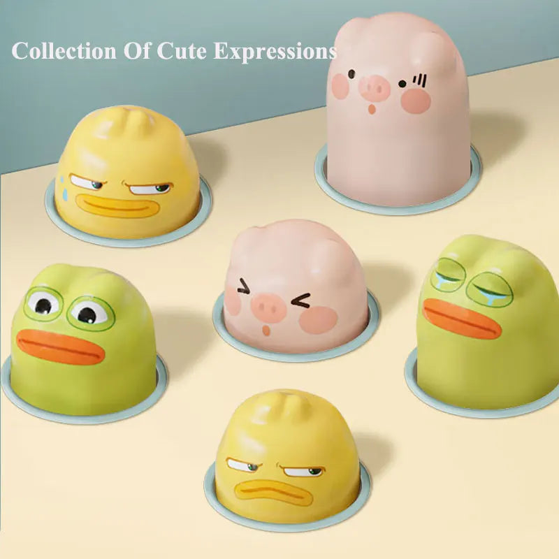 Jouet Montessori à Marteler en Bois – Canard, Grenouille ou Cochon pour Bébé dès 12 Mois