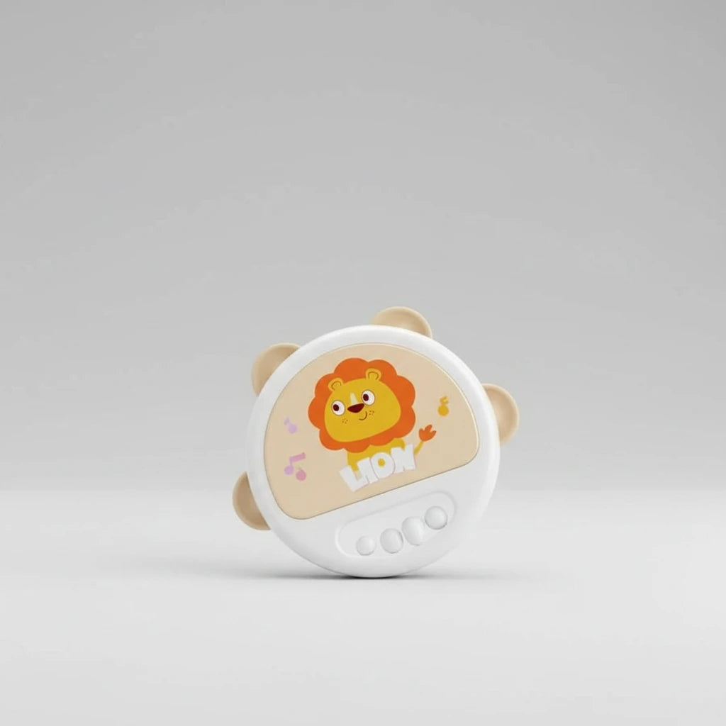 Tambourin pour Bébé et Enfant – Jouet Musical d'Éveil | Instrument de Percussion Ludique