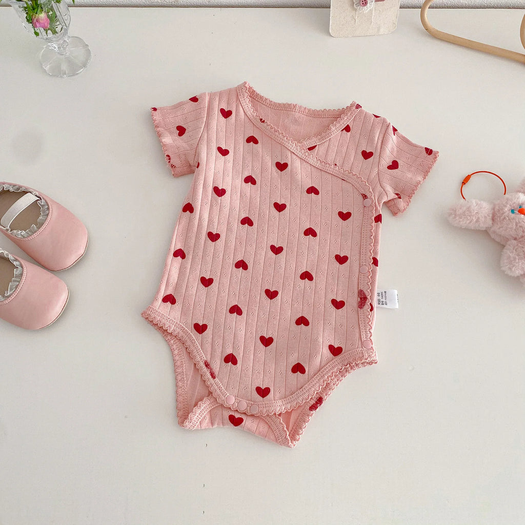 Body Bébé Cœur – Élégance & Douceur pour les Petites Princesses