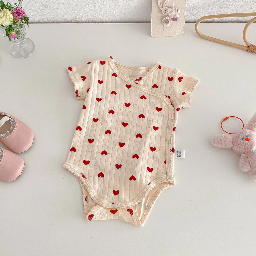 Body Bébé Cœur – Élégance & Douceur pour les Petites Princesses