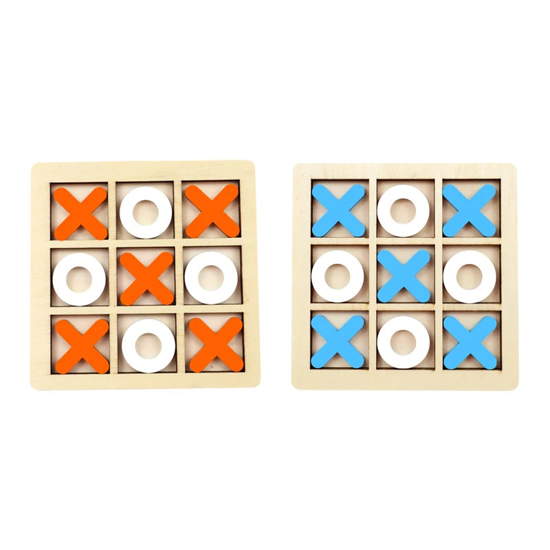 Jeu d'Échecs Montessori en Bois – Jeu de Réflexion Éducatif pour Enfants | Puzzle de Logique et Stratégie | Développe la Concentration | Dès 3 Ans