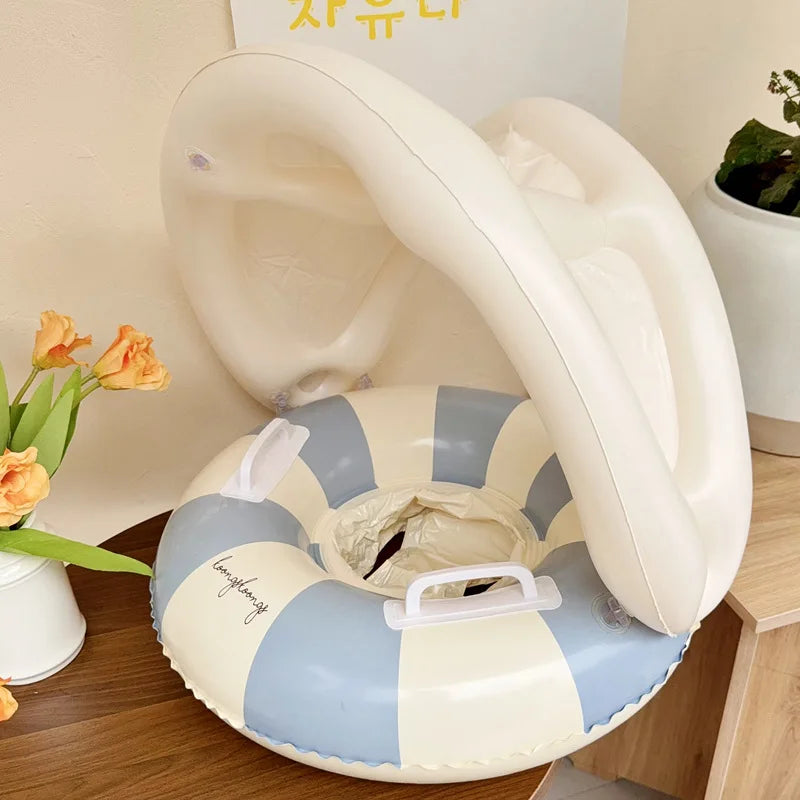 Bouée Gonflable Enfant – Siège Flottant pour Piscine &amp; Plage | L'Été en Toute Bonne Humeur