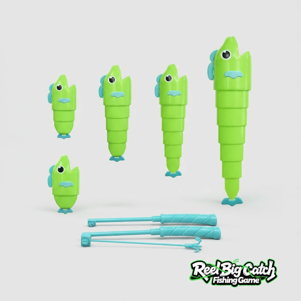 Jeu de Pêche Montessori Magnétique – Le Jeu Éducatif qui Développe la Motricité en S'Amusant !
