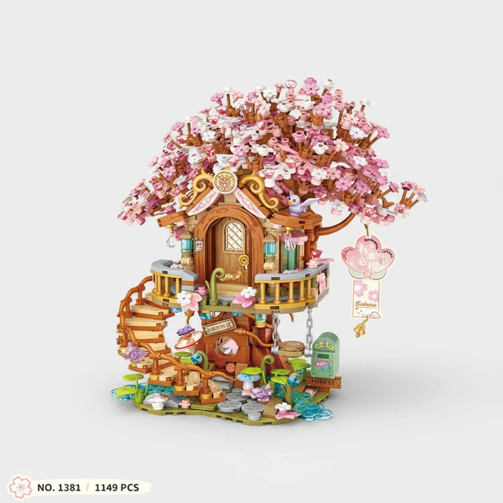 Mini Boutique Japonaise à Construire – Série Street View | Kit de Blocs de Construction pour Enfants &amp; Collectionneurs